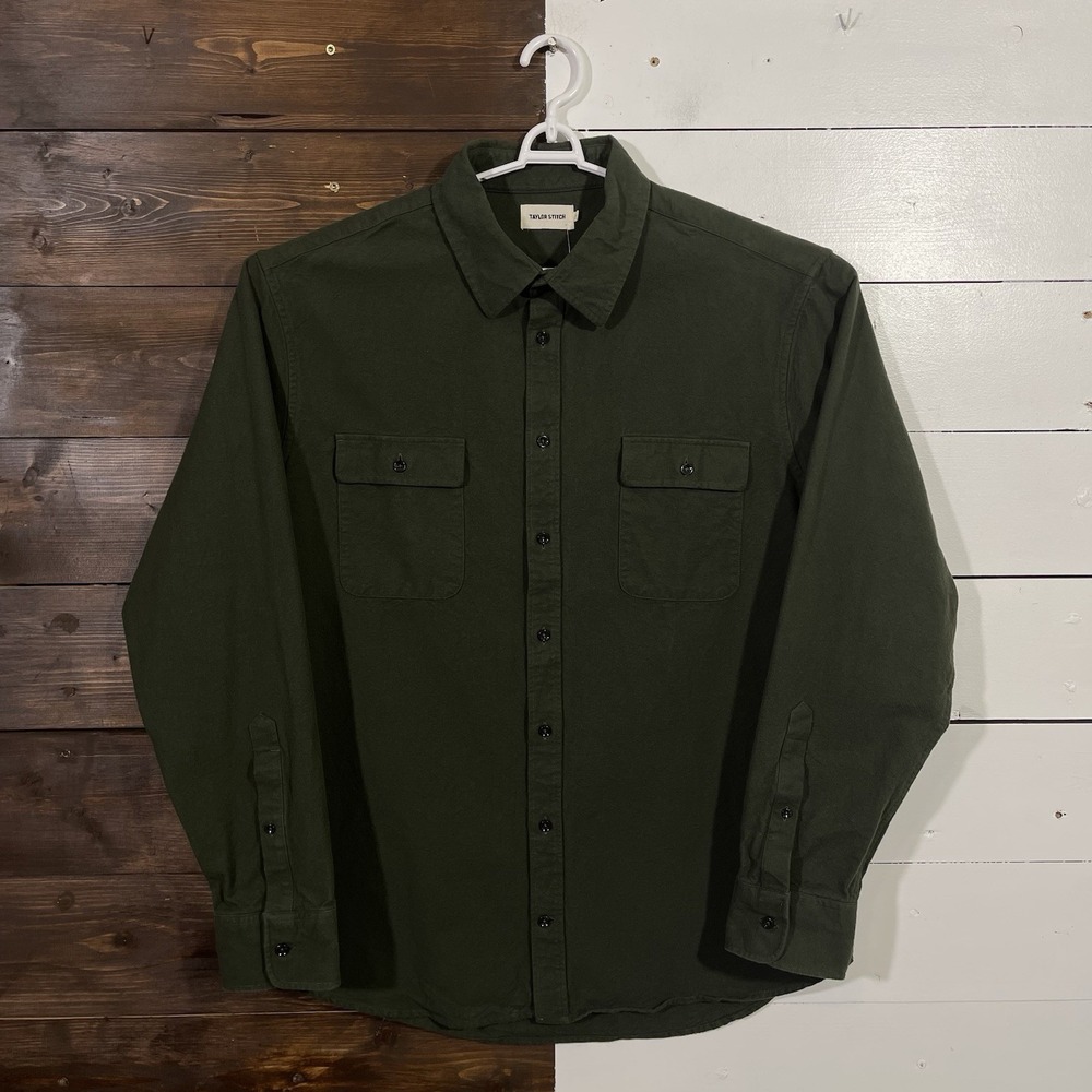 Taylor Stitch Yosemite Moleskin Button Up Shirt Mens 46